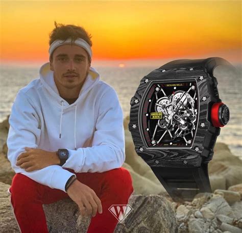 charles leclerc richard mille watch|richard mille formula 1.